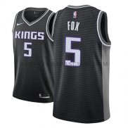 Maillot Sacramento Kings De'aaron Fox Statement 2018-19Noir