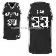 Maillot San Antonio Spurs Diaw Noir