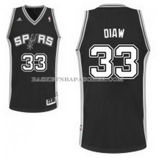 Maillot San Antonio Spurs Diaw Noir