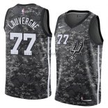 Maillot San Antonio Spurs Joffrey Lauvergne Ciudad 2018 Gris
