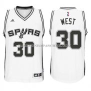 Maillot San Antonio Spurs West Blanc