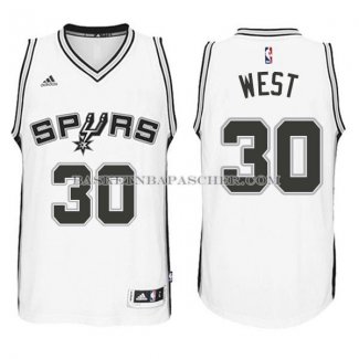 Maillot San Antonio Spurs West Blanc
