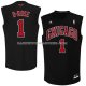 Maillot Surnom Chicago Bulls D Rose Noir
