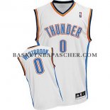 Maillot Oklahoma City Thunder Westbrook Blanc