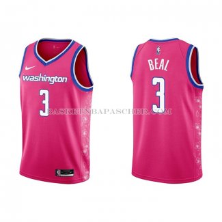 Maillot Washington Wizards Bradley Beal NO 3 Ville 2022-23 Rosa