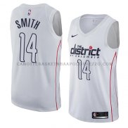 Maillot Washington Wizards Jason Smith Ciudad 2018 Blanc