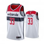 Maillot Washington Wizards Kyle Kuzma NO 33 Association 2020-21 Blanc Maillot Washington Wizards Kyle Kuzma NO 33 Association 2020-21 Blanc