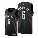 Maillot Washington Wizards Troy Brown Jr. Ville Edition Noir Maillot Washington Wizards Troy Brown Jr. Ville Edition Noir