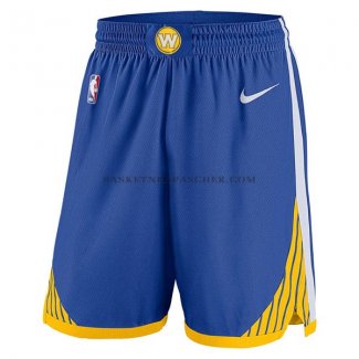 Short Golden State Warriors 2017-18 Bleu