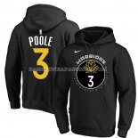 Veste a Capuche Golden State Warriors Jordan Poole Ville 2022-23 Noir