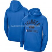 Veste a Capuche Oklahoma City Thunder Performance Practice 2021-22 Bleu