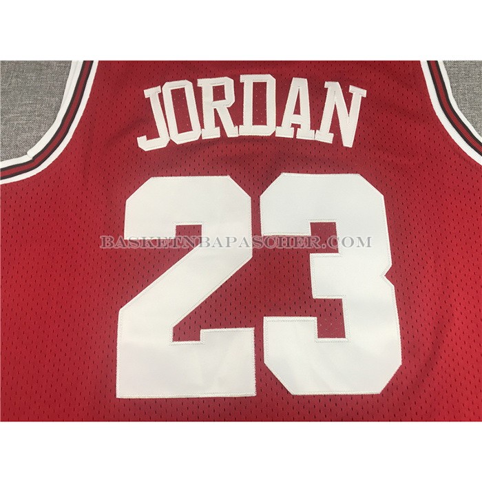 Maillot Chicago Bulls Michael Jordan NO 23 Juic Wrld x Br Rouge